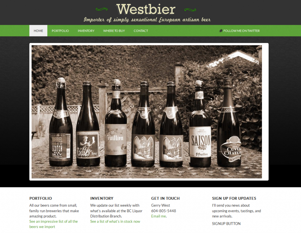 Westbier, simply sensational European artisan beer